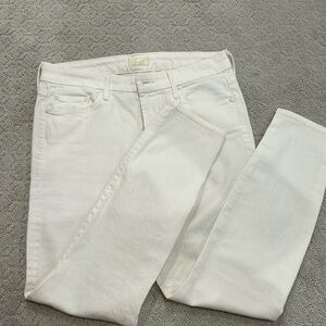 Mother The Looker Crop in Stayin’ Alive, Size 28